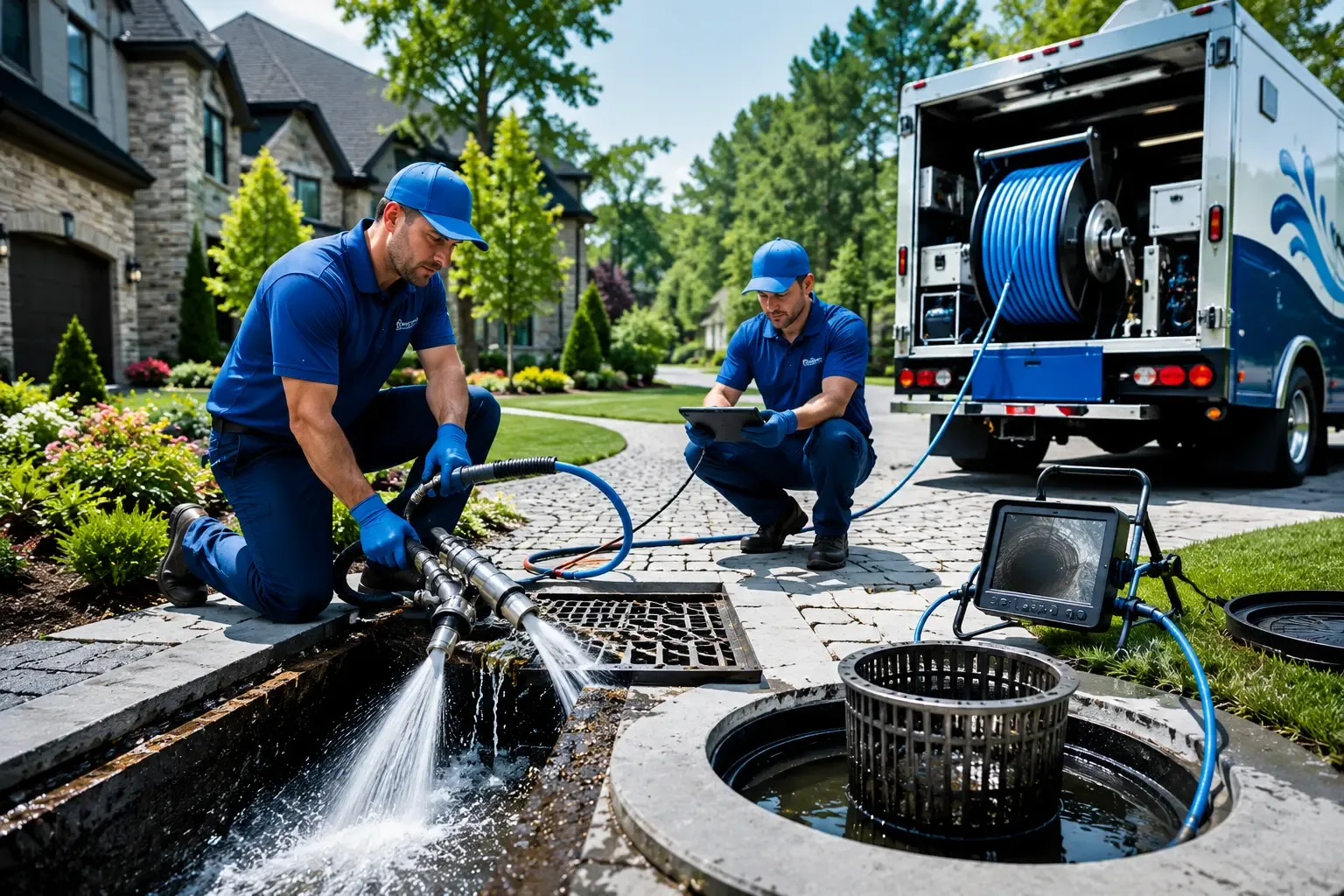 Local outdoor drain cleaning professionals in Evadale, TX