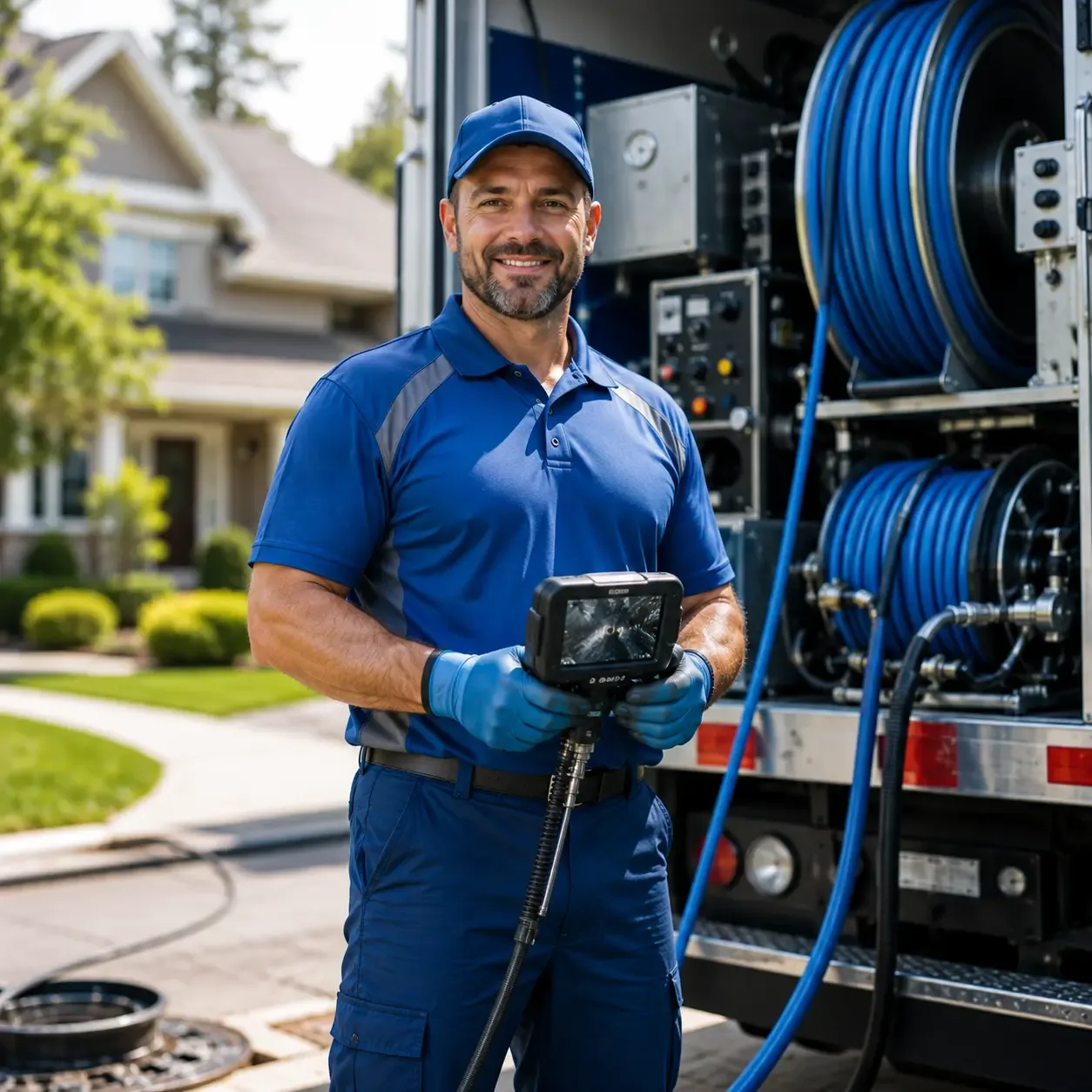 Local outdoor drain cleaning specialists in Evadale, TX
